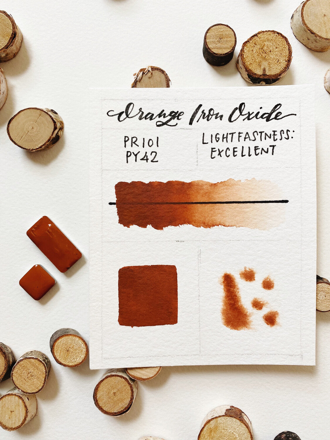 Orange Iron Oxide