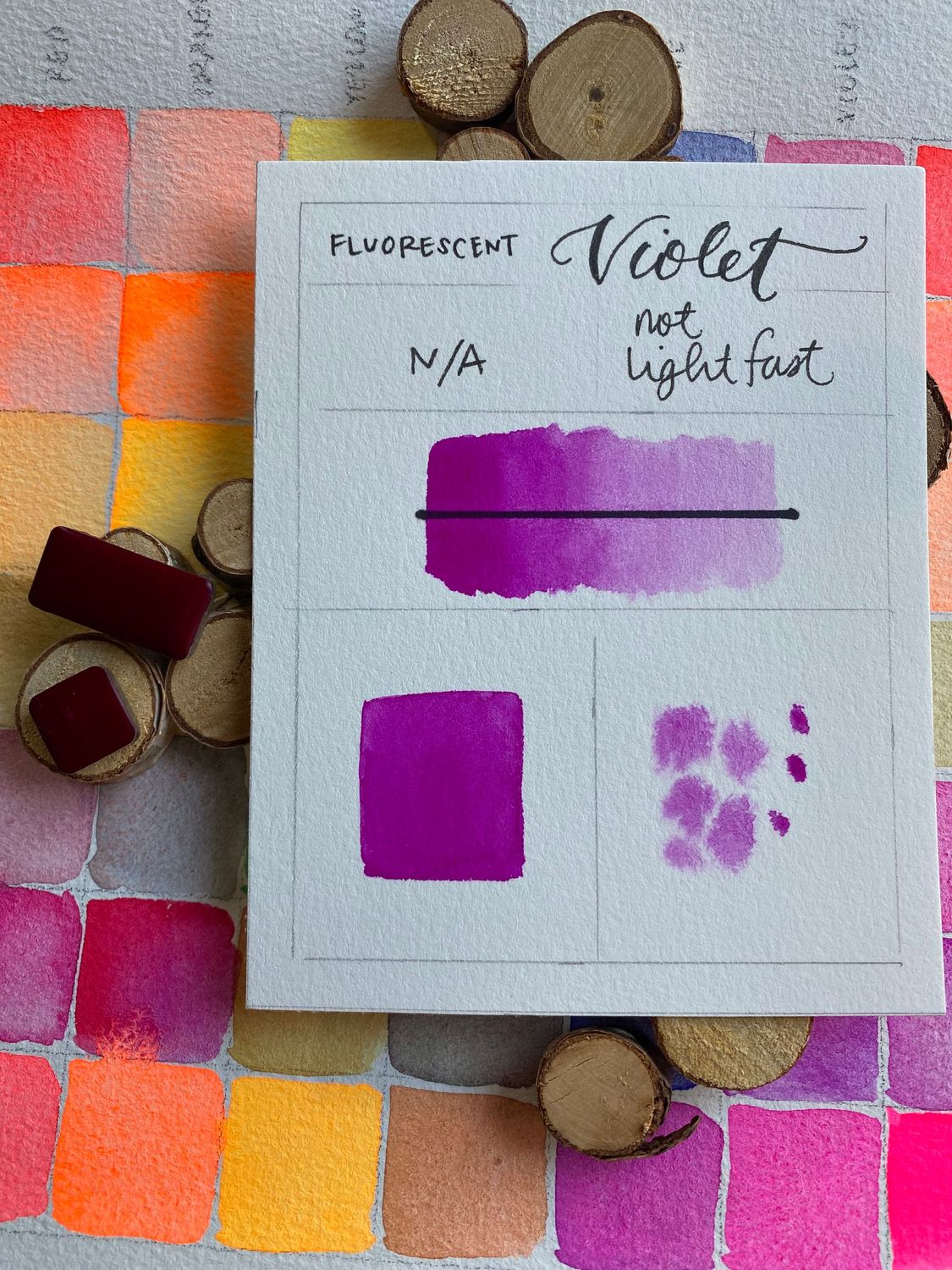 Fluorescent Violet
