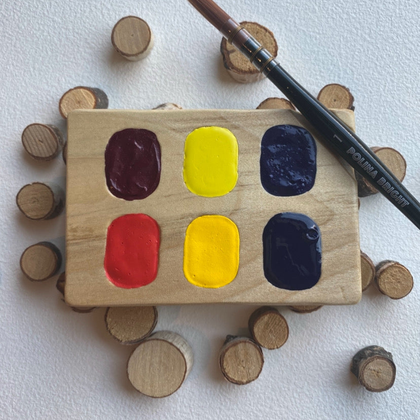 Core Split Primary- Handmade Wooden Palette