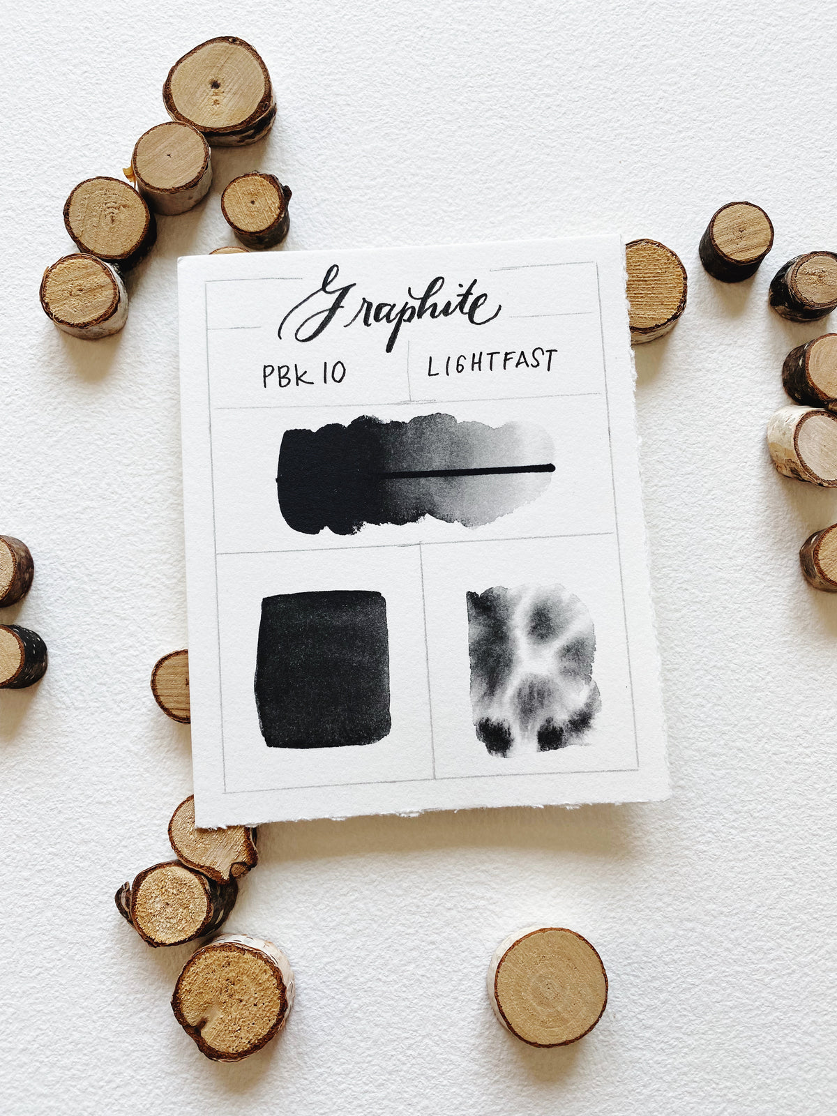 Graphite Watercolor · PBk10