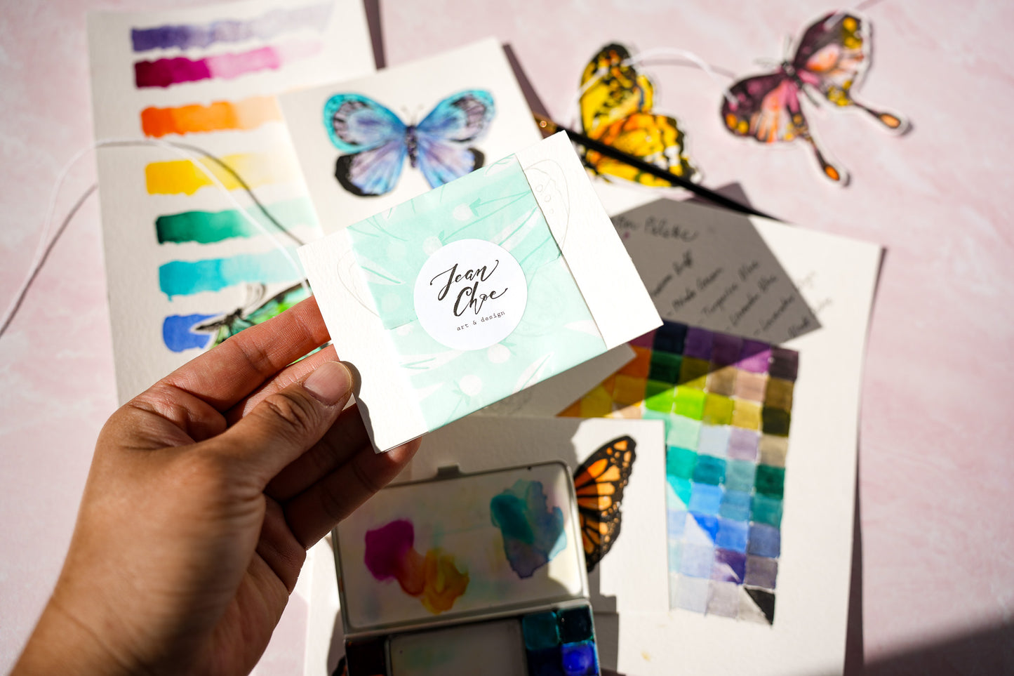 🦋 The Flutter Palette — Collaboration with Jean Choe
