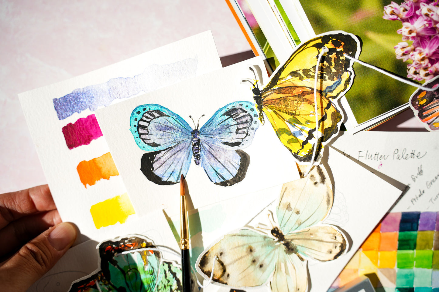 🦋 The Flutter Palette — Collaboration with Jean Choe