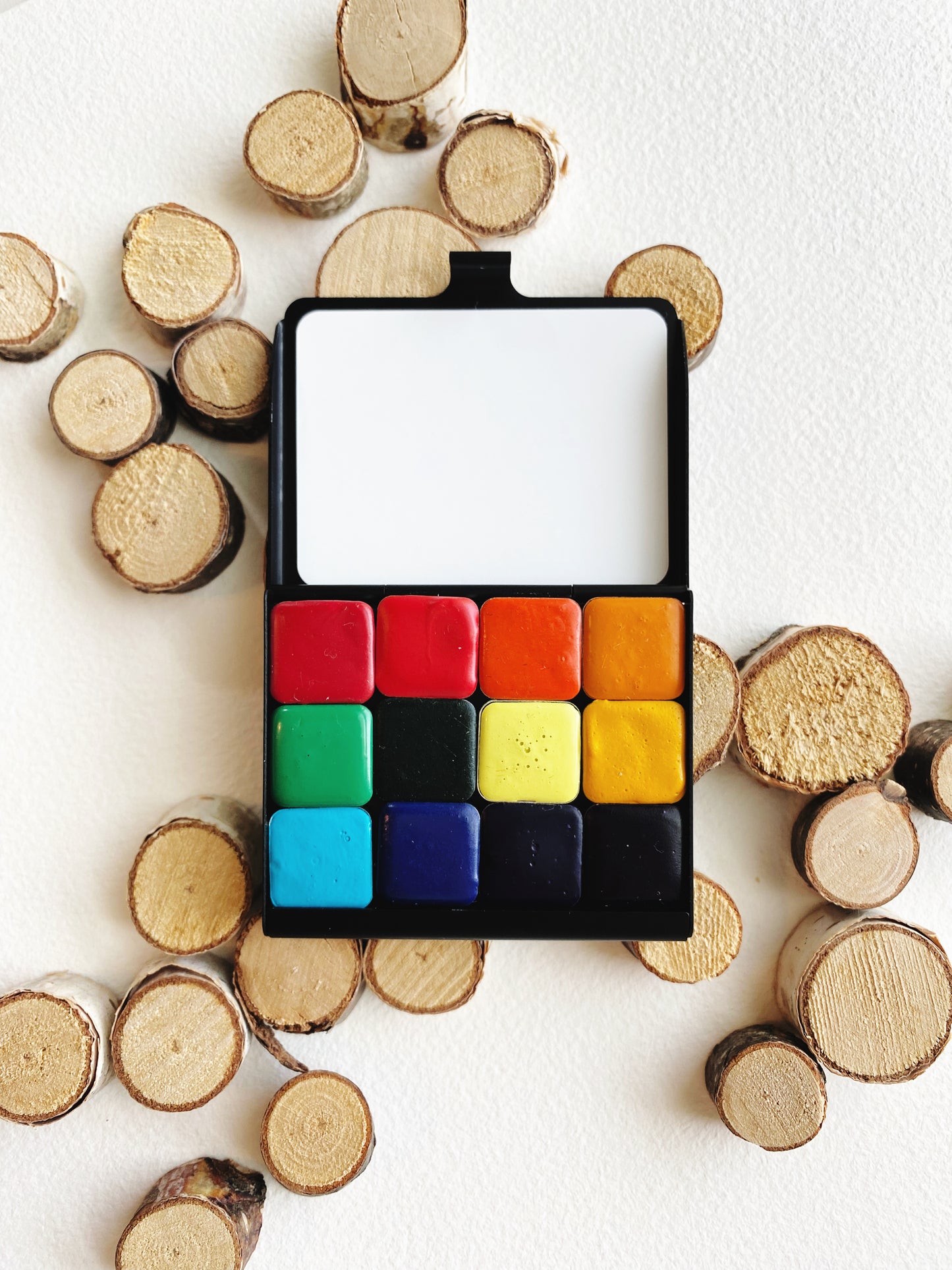 The Warm & Cool Collection - (mini pans & palette)