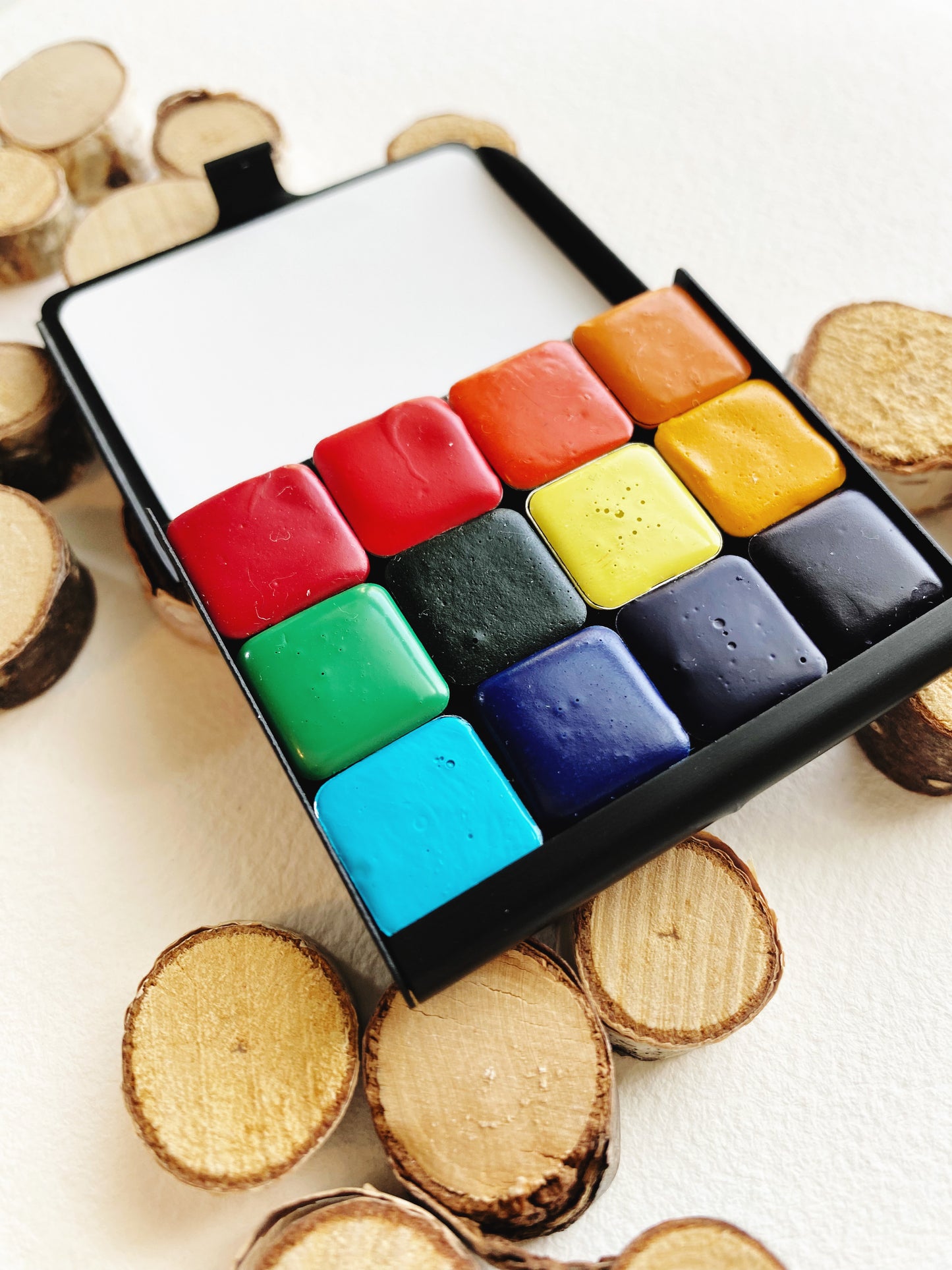 The Warm & Cool Collection - (mini pans & palette)