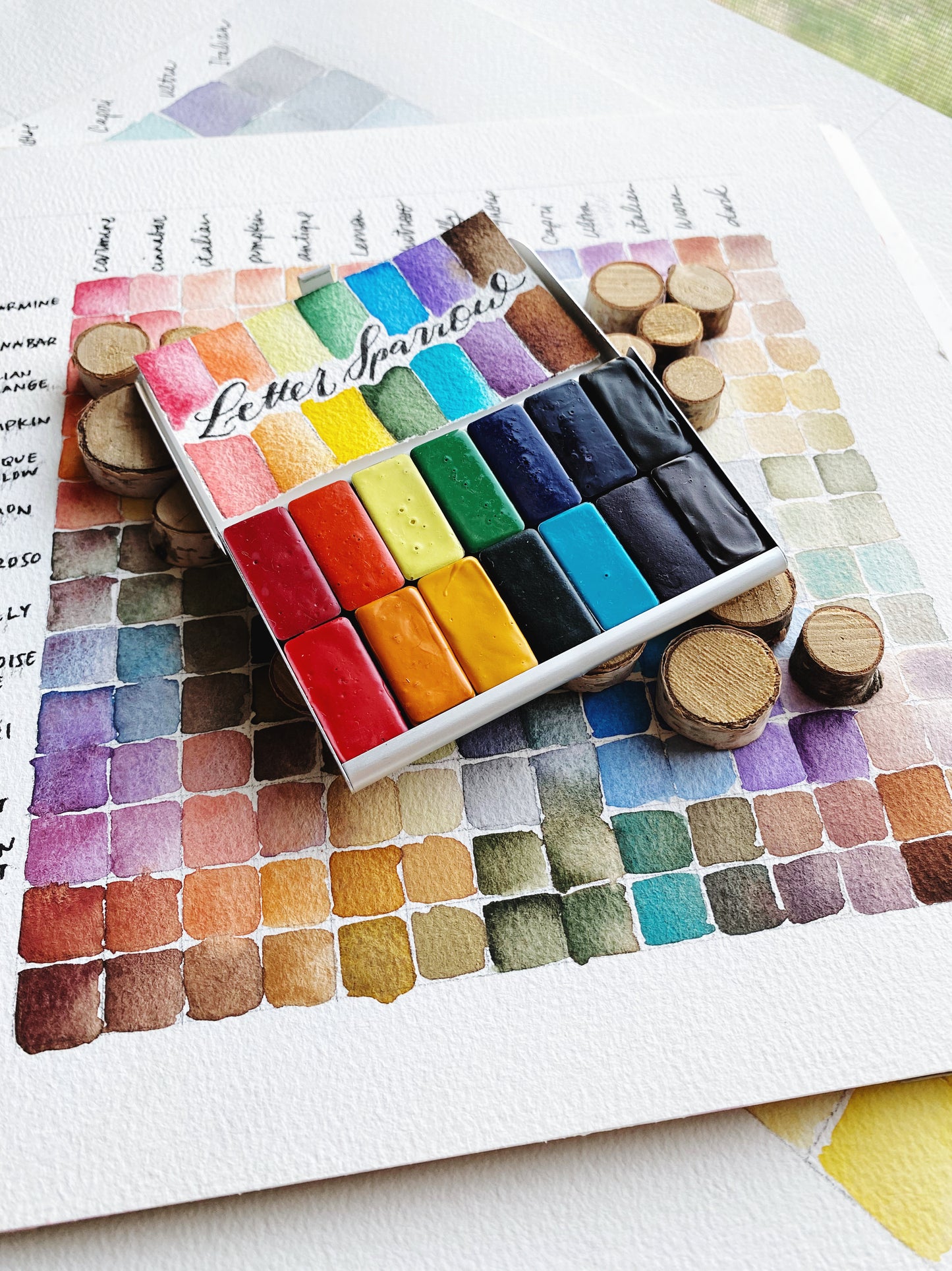 The Warm & Cool Collection (pocket palette & standard pans)