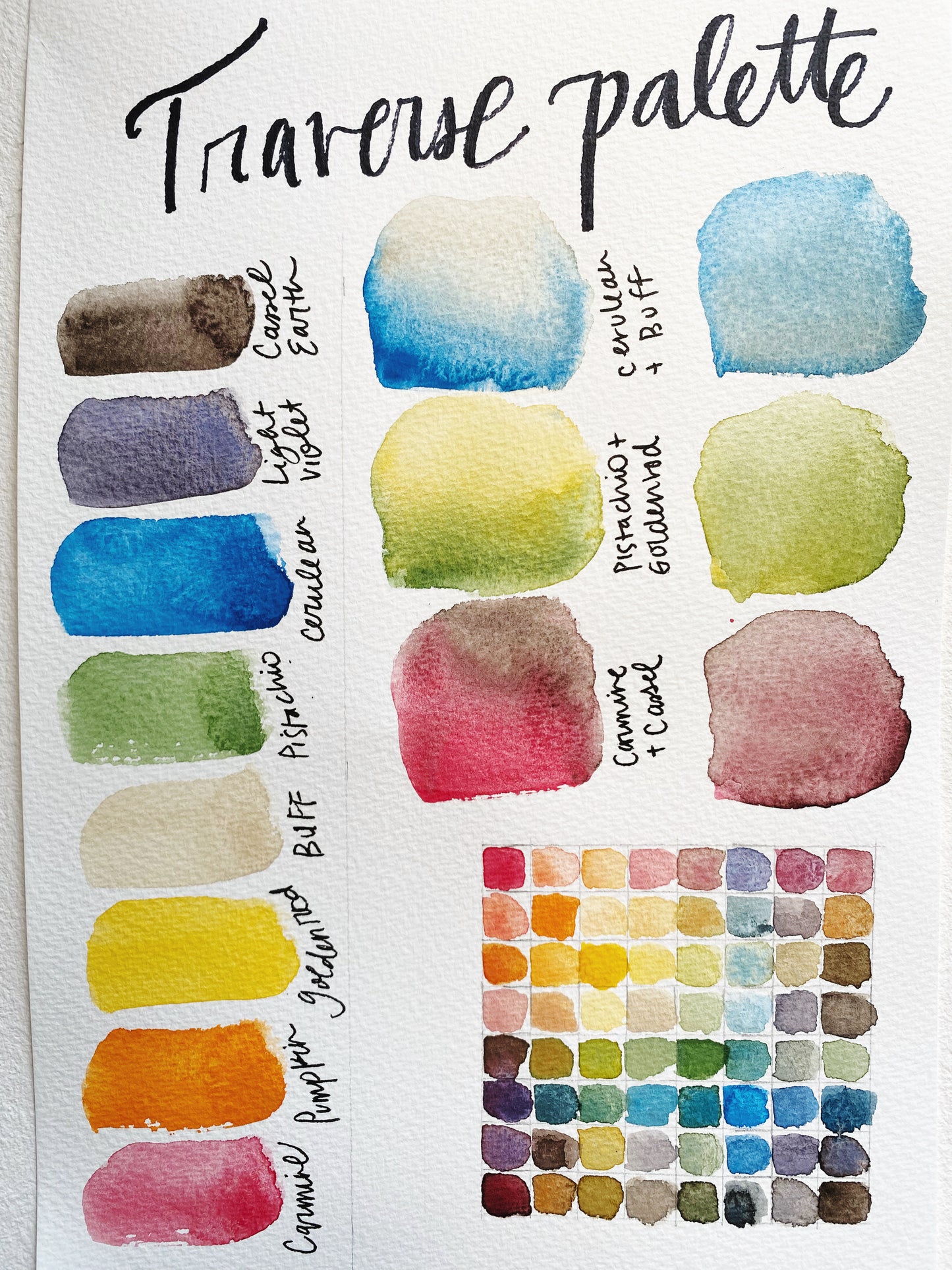 The Traverse Palette - Pocket Palette with mixing pans (Collab with Melissa Esplin)