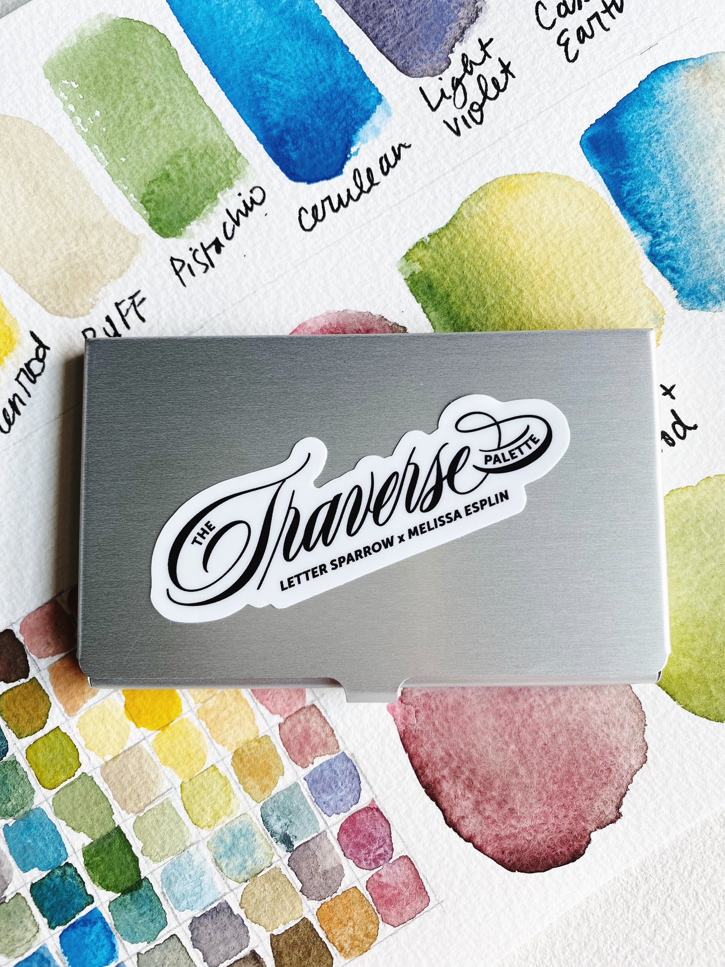 The Traverse Palette - Pocket Palette with mixing pans (Collab with Melissa Esplin)
