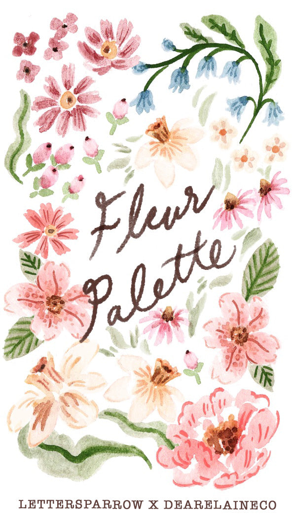 The Fleur Palette (Collab with @DearElaineCo)