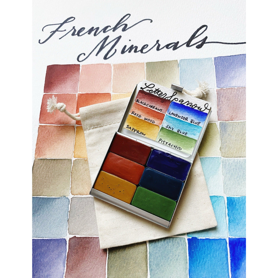The French Mineral Collection - Mini Palette - Standard Pans