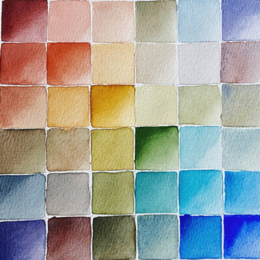 The French Mineral Collection - Pocket Palette with mixing pans