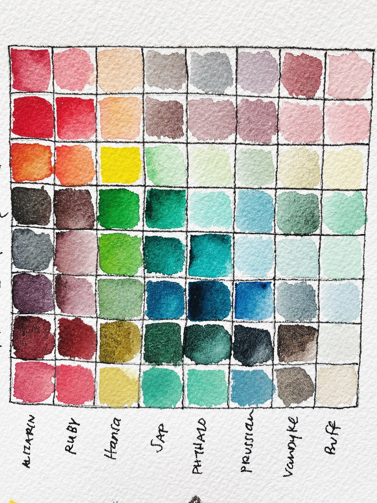 MINI Happy Little Palette - 8 mini paints & 1 mini mix pan