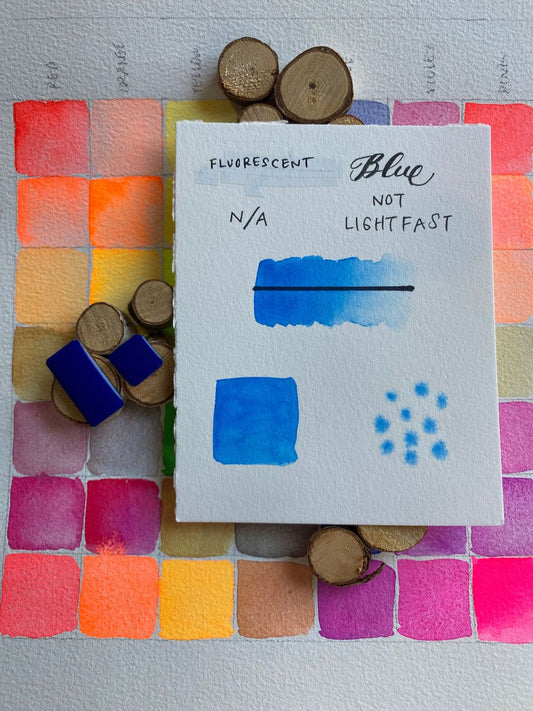 Fluorescent Blue