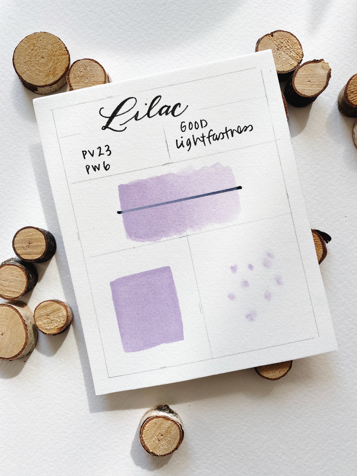 Lilac | Handmade Purple Watercolor Paint