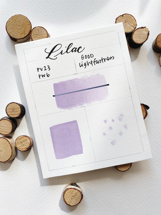 Lilac | Handmade Purple Watercolor Paint