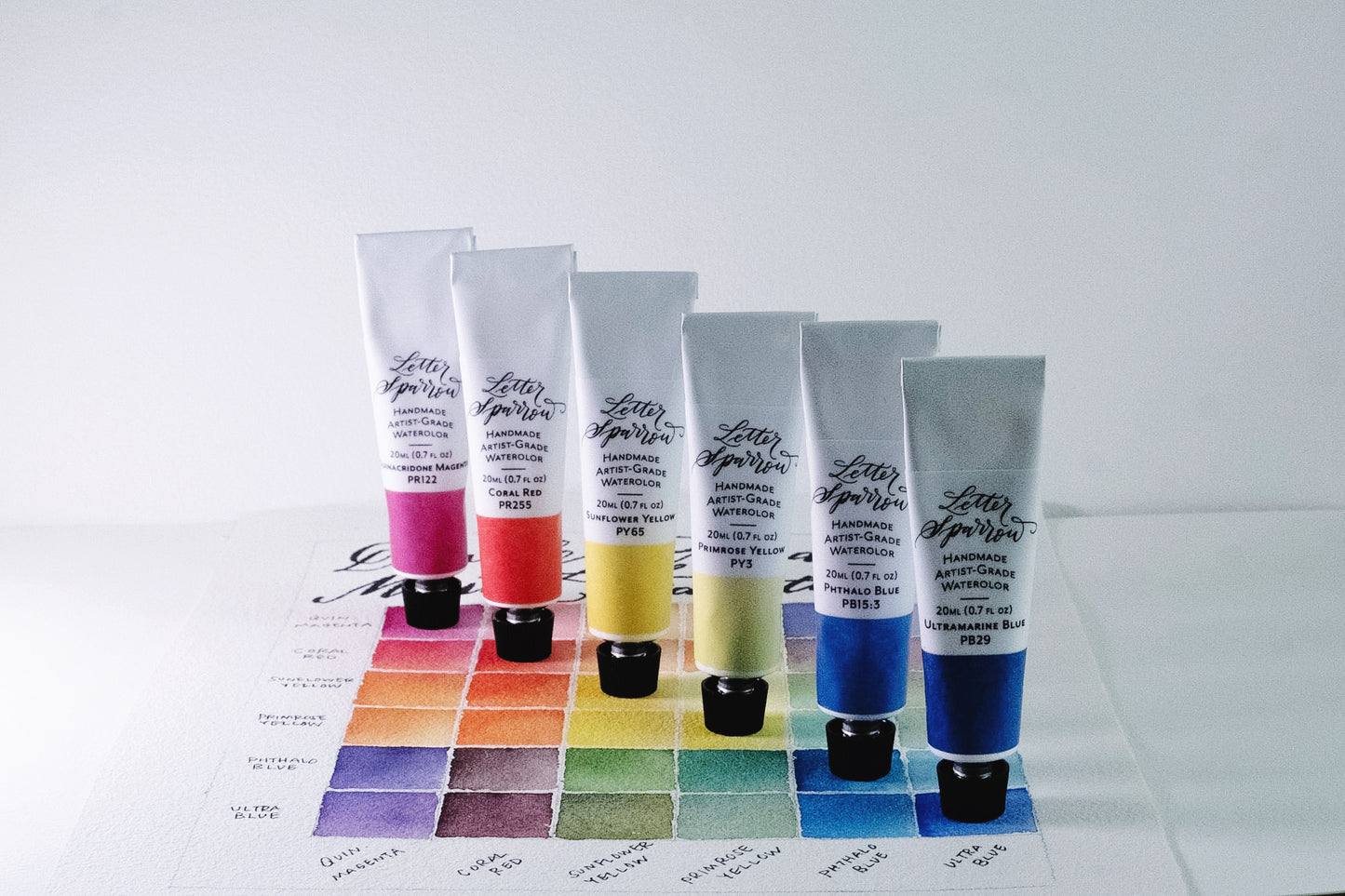 Core Primary Tubes- Set of 6 Tubes