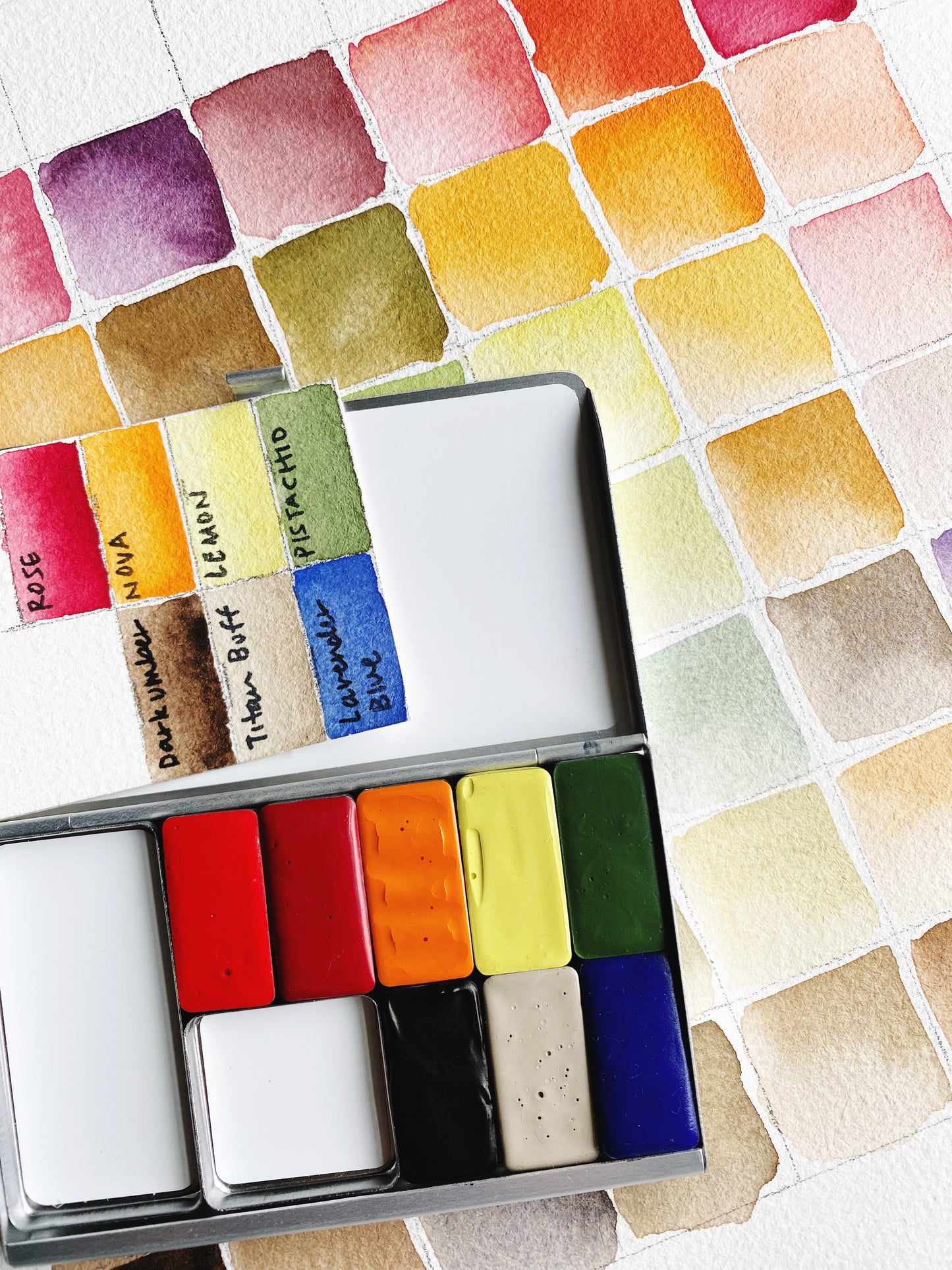 The Meadows Palette – A Collaboration with Bree from @watercolorsbybree