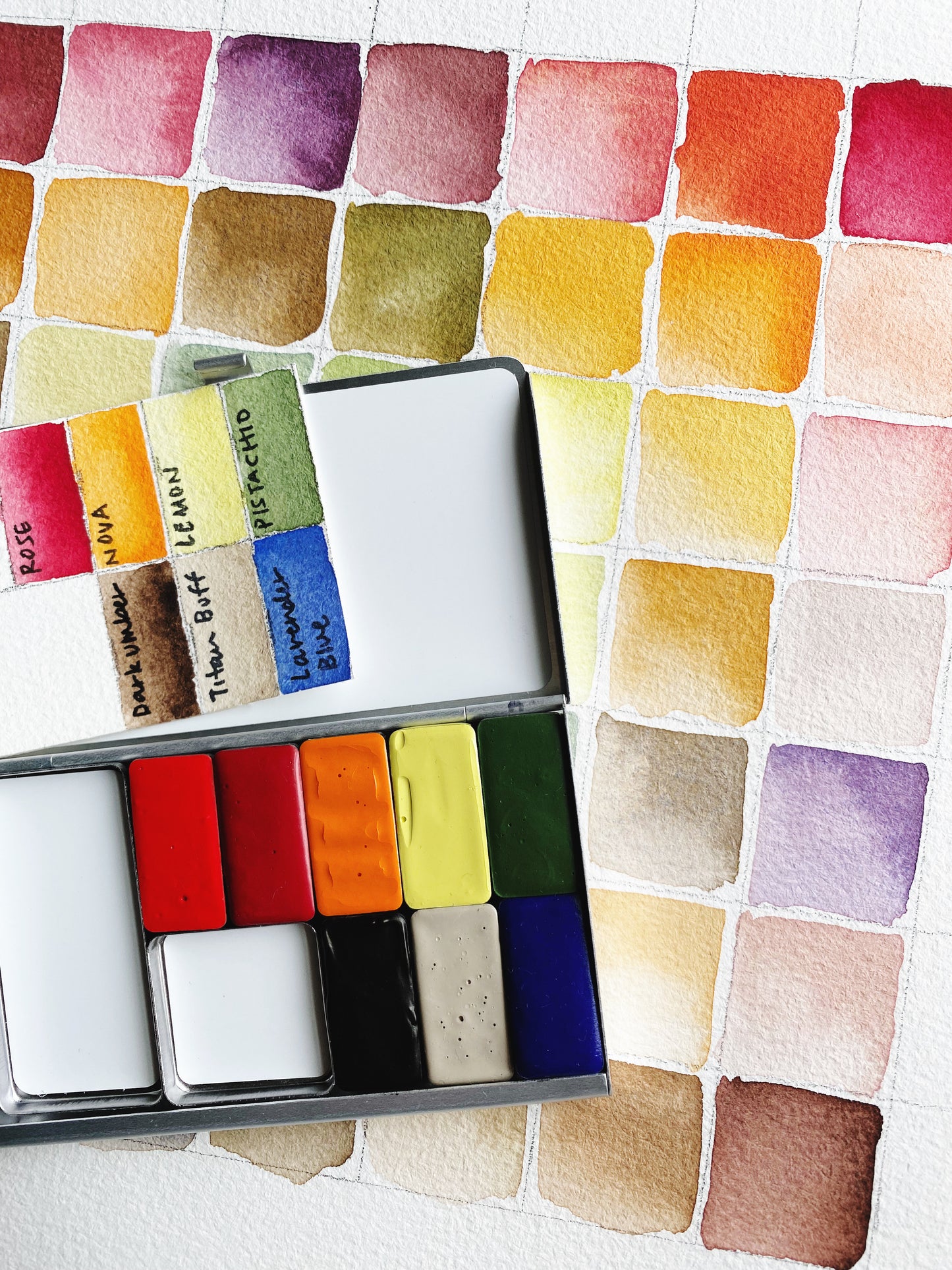 The Meadows Palette – A Collaboration with Bree from @watercolorsbybree