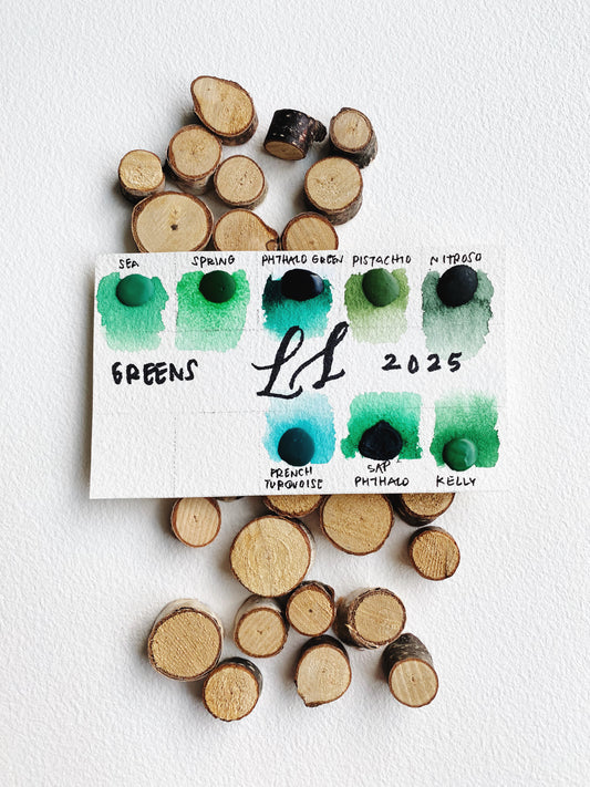 GREENS - Dot Card