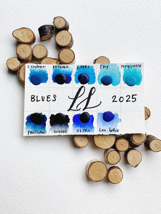 BLUES - Dot Card