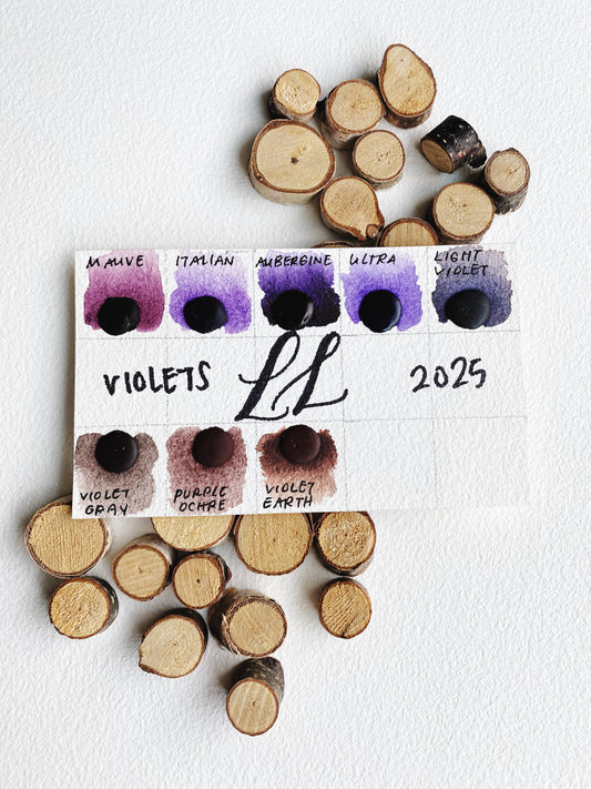 VIOLETS - Dot Card
