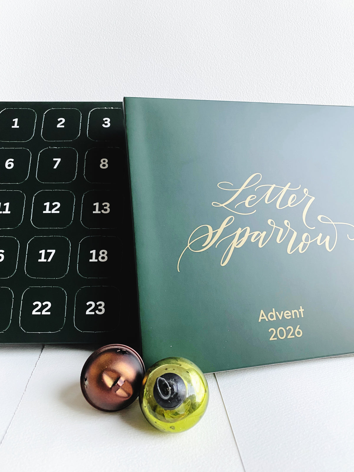 Letter Sparrow Advent Calendar 2026 | 25 Handmade Watercolors