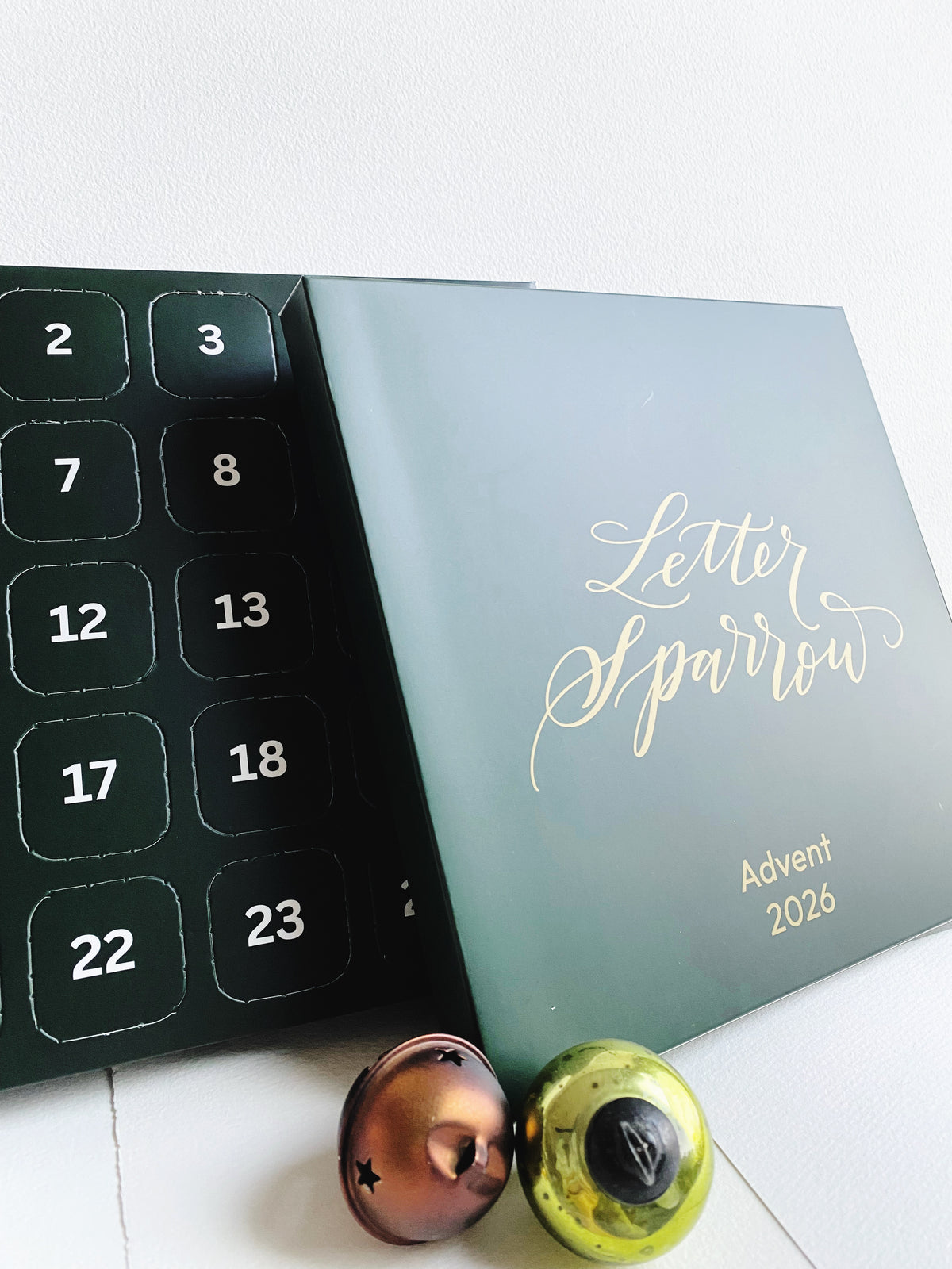 Letter Sparrow Advent Calendar 2026 | 25 Handmade Watercolors