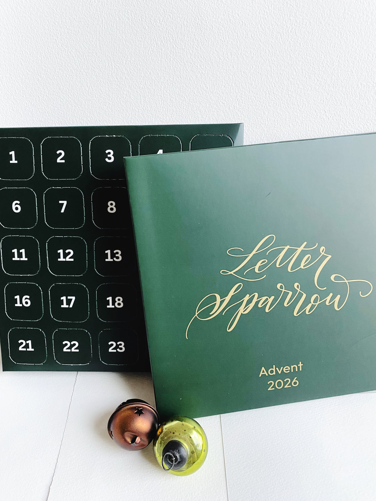 Letter Sparrow Advent Calendar 2026 | 25 Handmade Watercolors