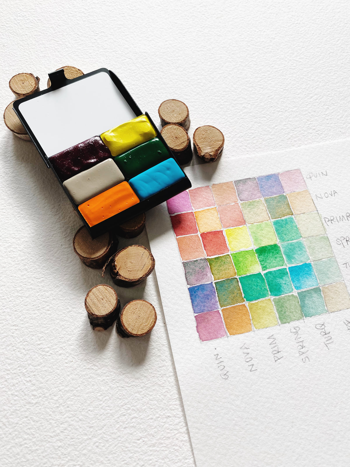The Cheerful Palette — A Collaboration with Melissa Esplin