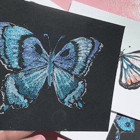 🦋 The Flutter Palette: Midnight Ver. — Collaboration with Jean Choe