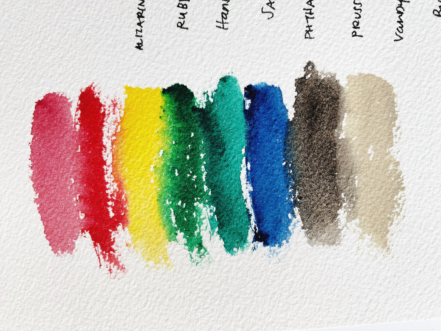 Happy Little Palette (Collab with Kristin Van Leuven) - 8 standard pans & 2 mixing pans