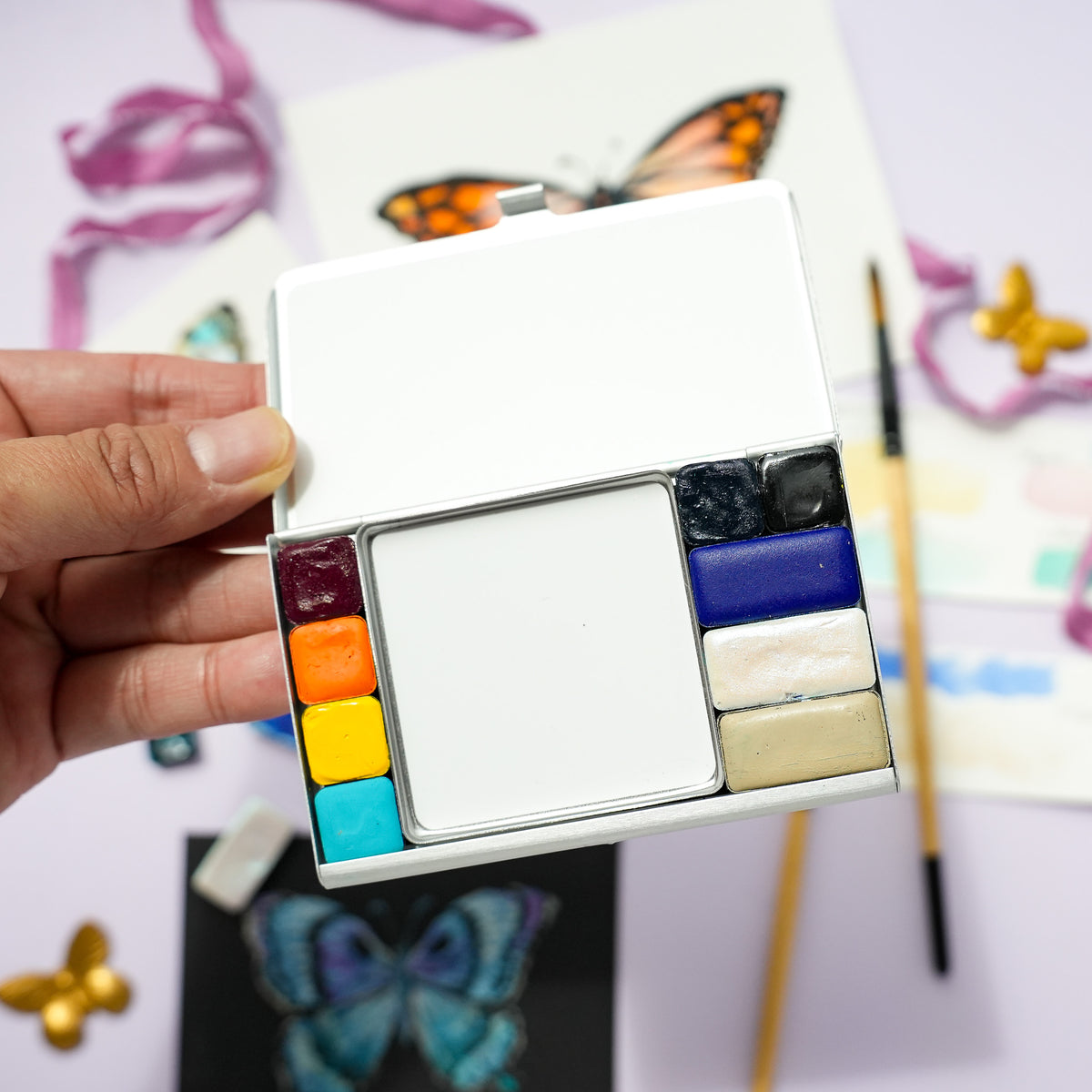 🦋 The Flutter Palette: Midnight Ver. — Collaboration with Jean Choe