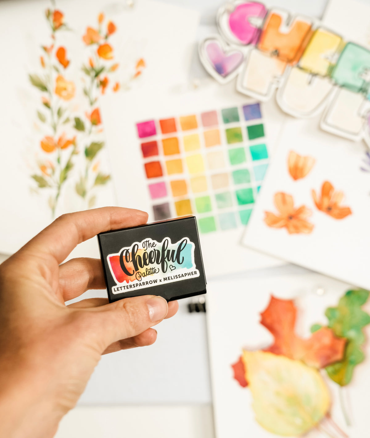 The Cheerful Palette — A Collaboration with Melissa Esplin