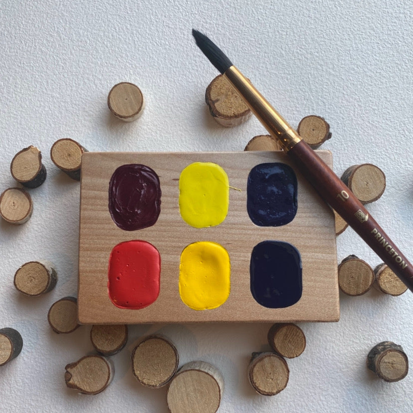 Core Split Primary- Handmade Wooden Palette