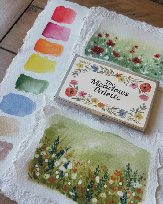 The Meadows Palette – A Collaboration with Bree from @watercolorsbybree