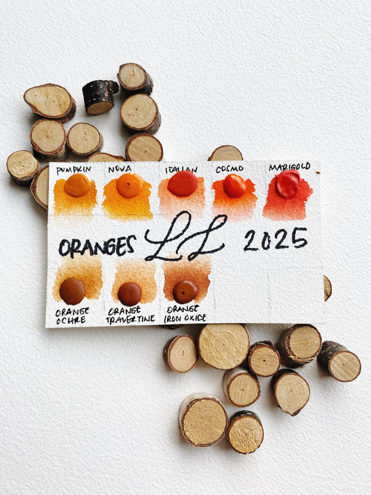 ORANGES - Dot Card