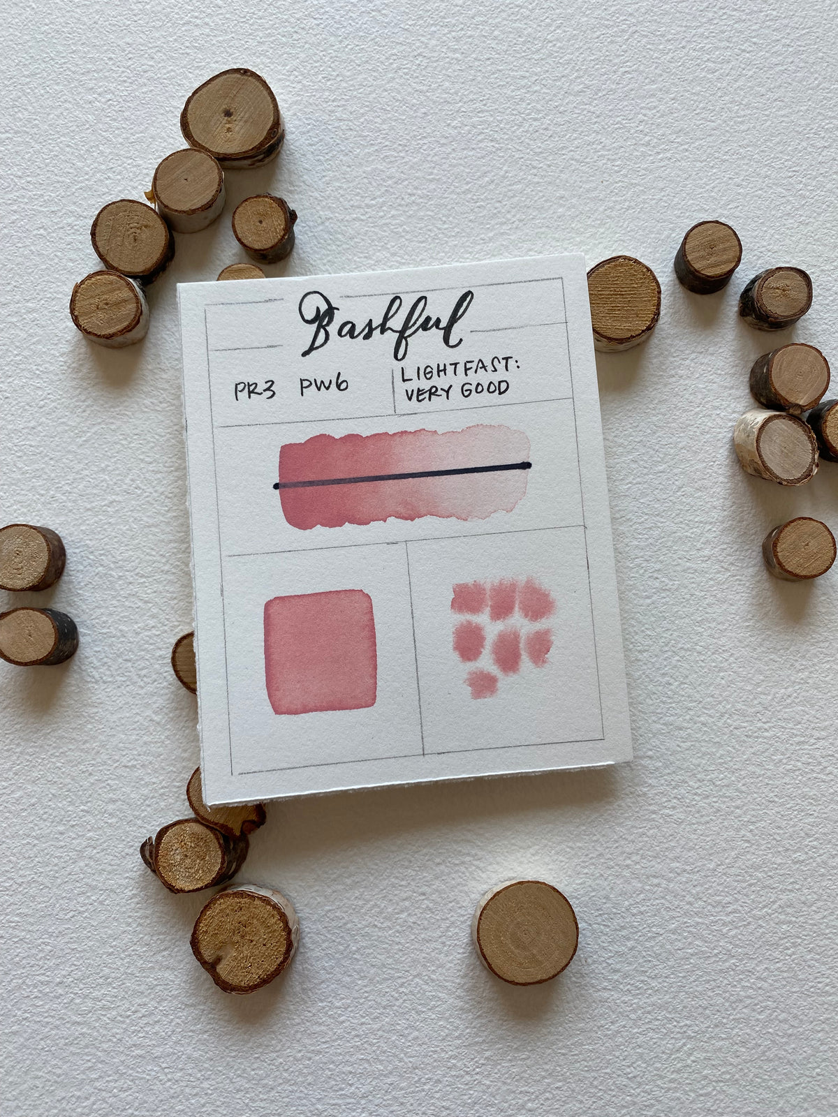 Bashful | Handmade Pink Watercolor Paint