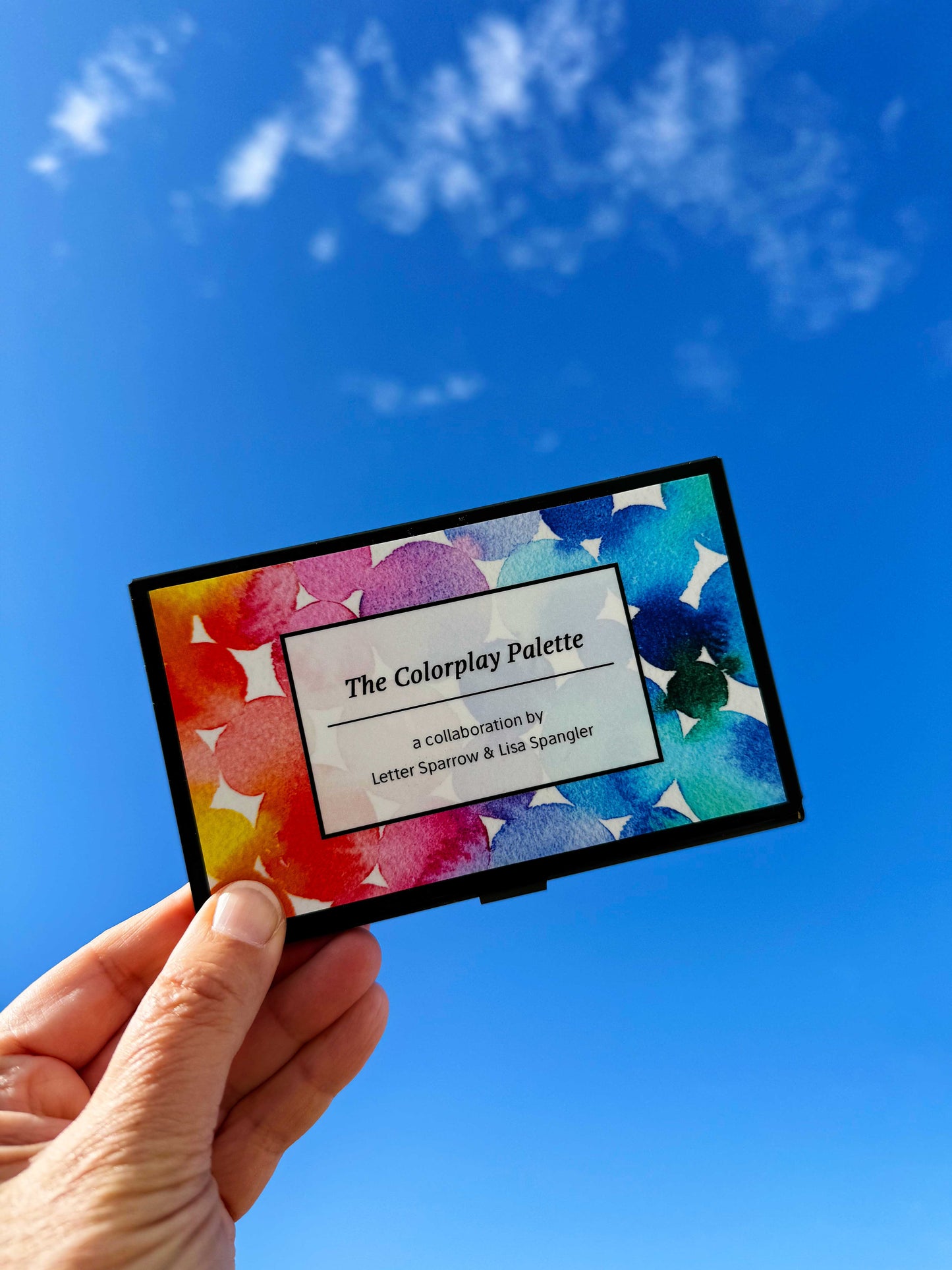 The ColorPlay Palette — Collaboration with Lisa Spangler (@sideoats) - Folio Palette mini pans with XL mixing pans